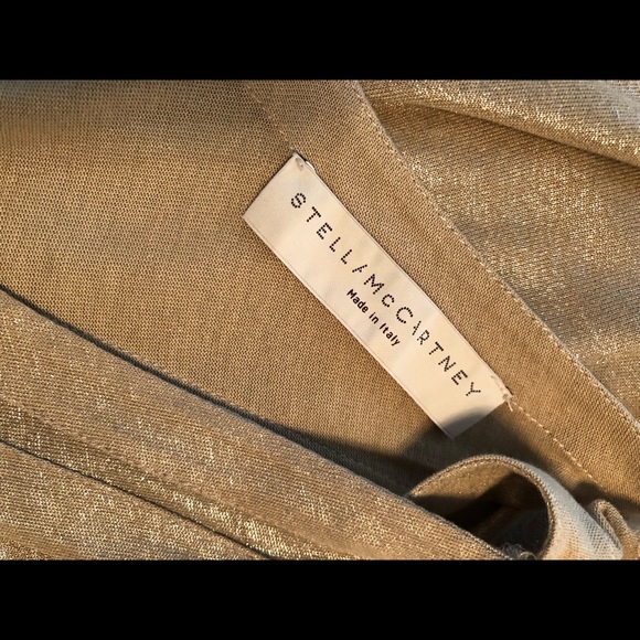 Stella McCartney Gold Tank Shift Dress Size S/42 - Picture 7 of 8